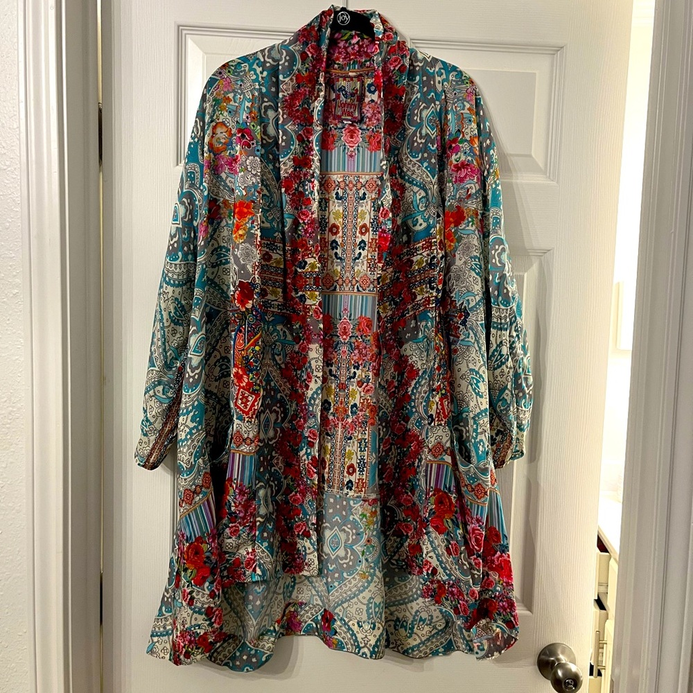 Johnny Was kimono size M